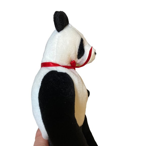 Ty Beanie Babies "Fortune the Panda Bear” 1997 Plush - Picture 11 of 12